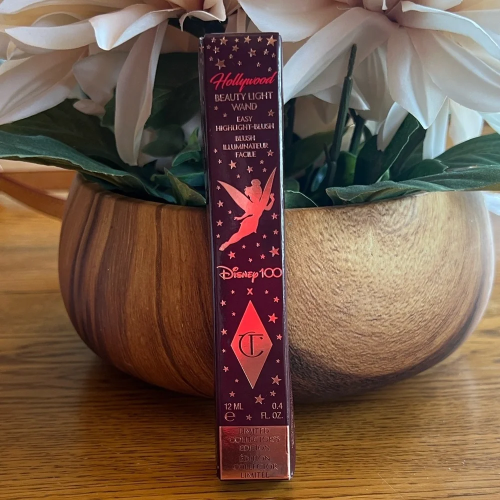 Charlotte Tilbury Disney100‎ PINK Beauty Light Wand | Limited Edition | NEW
